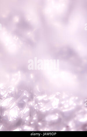 Abstract Bubble Wrap Plastic Background Stock Photo