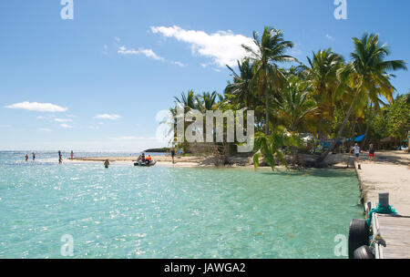 Ilet du Gosier - Gosier island - Le Gosier - Guadeloupe Caribbean island Stock Photo