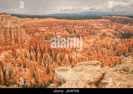 Bryce valley Canyon amphitheater west USA utah 2013 Stock Photo
