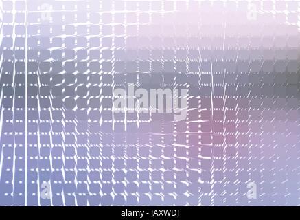 Pale pink grey blue glowing spiral mosaic rounded corners square tiles vector background Stock Vector