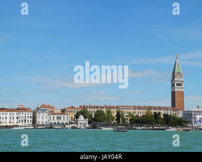Campanile, Venedig, italien, turm, glockenturm, kirchturm, san marco, markusplatz, norditalien, architektur Stock Photo