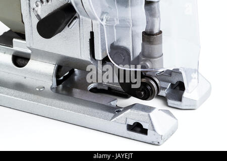 electrical jig saw isolated on white background Stock Photo