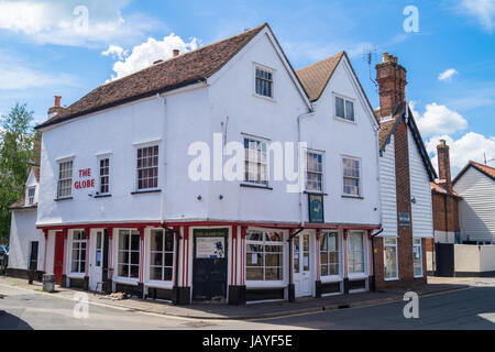 The Globe pub, 17th. century, Harwich Essex England Stock Photo