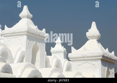 Mya Thein Tan temple, Mingin, near Mandalay, Myanmar Stock Photo