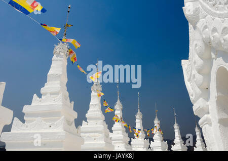 Mya Thein Tan temple, Mingin, near Mandalay, Myanmar Stock Photo