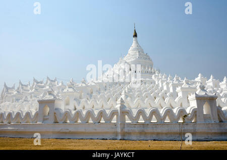 Mya Thein Tan temple, Mingin, near Mandalay, Myanmar Stock Photo