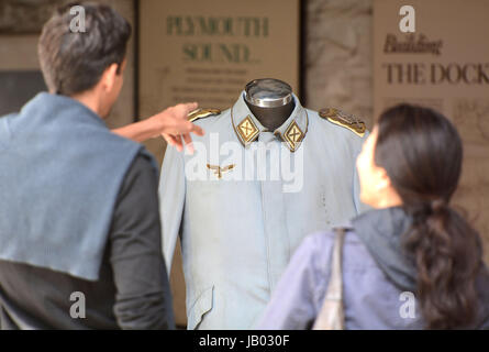 Herman Goering's Nazi uniform on sale. Stock Photo