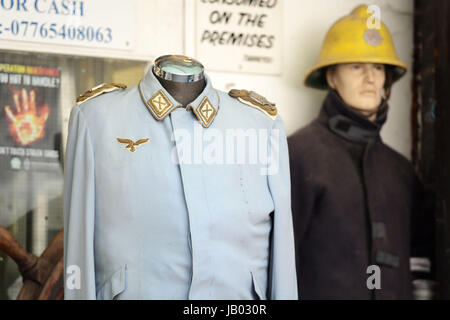 Herman Goering's Nazi uniform on sale. Stock Photo