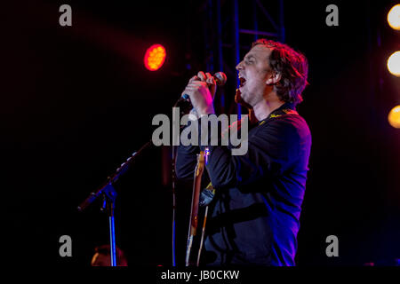 Isle of Wight. 8th Jun, 2017. Starsailor at The Isle of Wight Festival 2017 Credit: James Houlbrook/Alamy Live News Stock Photo