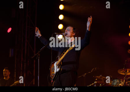 Isle of Wight. 8th Jun, 2017. Starsailor at The Isle of Wight Festival 2017 Credit: James Houlbrook/Alamy Live News Stock Photo