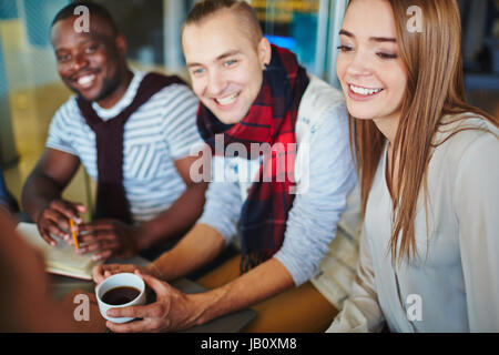 Hanging out with Friends Stock Photo