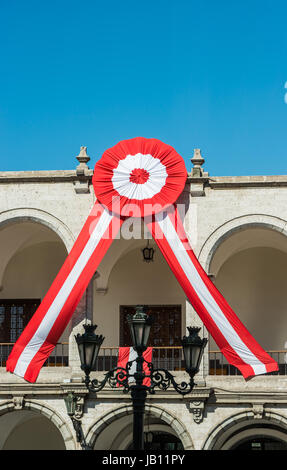 peruvian rosette in the peruvian Andes at Arequipa Peru Stock Photo