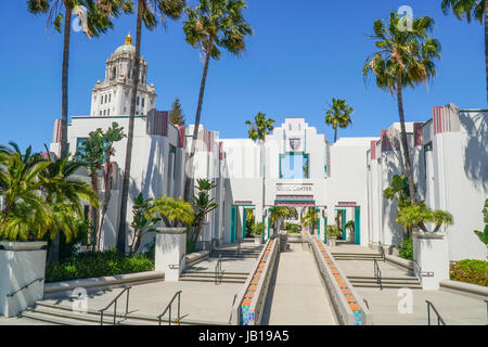 The Beverly Hills Civic Center - LOS ANGELES - CALIFORNIA Stock Photo