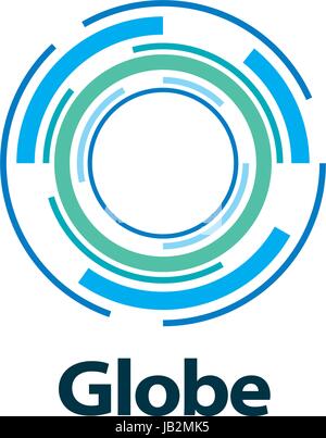 template logo design globe. Vector illustration icon Stock Vector Image ...