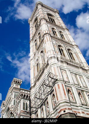 the Dom of Florence named after Santa Maria del Fiore. Italy Stock Photo