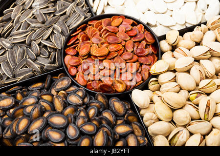 Assorted chinese sytle snack tray Stock Photo