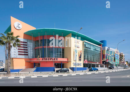 KFC K Cineplex complex, Potamou Indou, Larnaca, Larnaca District, Republic of Cyprus Stock Photo