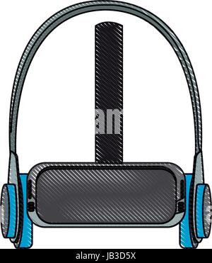 virtual reality headset, vr helmet icon, virtual reality glasses pictogram, isolated icon, vector illustration Stock Vector