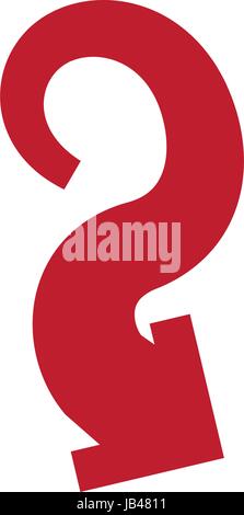 shape arrow curve Stock Vector