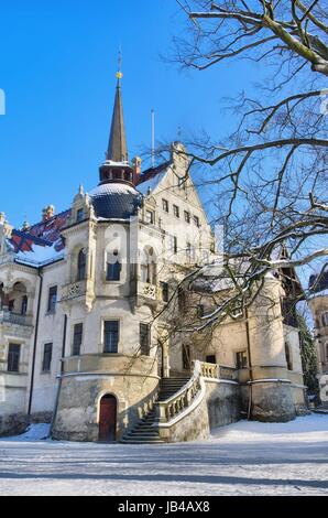 Schoenfeld Schloss - Schoenfeld palace 01 Stock Photo