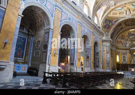 Cathedral of Amelia. Umbria. Italy. Stock Photo