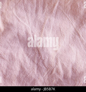 A light beige jute background, in strict close up Stock Photo