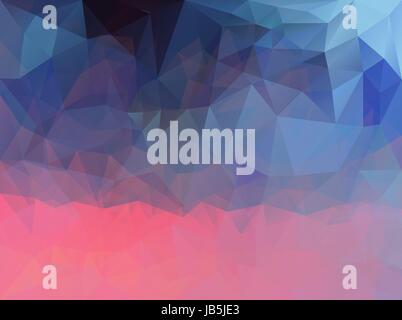 Dark red blue pattern Stock Vector