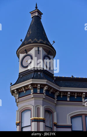 Victorian architecture in Napa, California Stock Photo