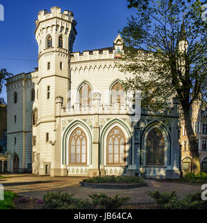 Latvia, Riga, Historic Centre, Small Guild Hall, Maza gilde, neo-Gothic Palace Stock Photo