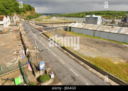 Foynes Harbour in Ireland Stock Photo