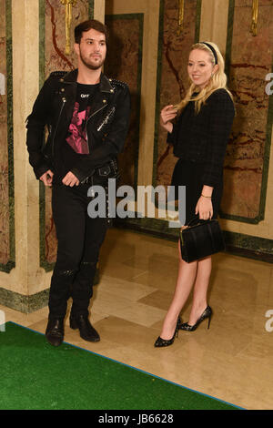 Andrew Warren and Tiffany Trump attending the City of Hope Gala at The Plaza in New York City.  Featuring: Andrew Warren, Tiffany Trump Where: New York City, New York, United States When: 08 May 2017 Credit: Rob Rich/WENN.com Stock Photo