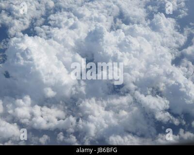 Cloudscape on a blue sky. Stock Photo