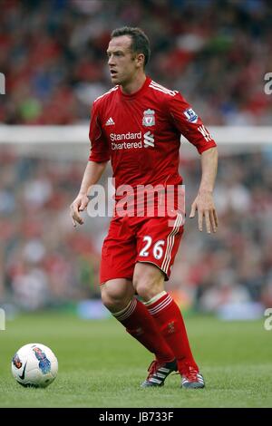 CHARLIE ADAM LIVERPOOL FC ANFIELD LIVERPOOL ENGLAND 13 August 2011 Stock Photo