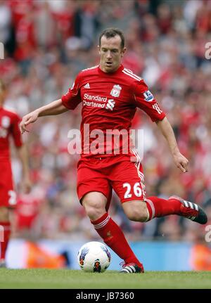 CHARLIE ADAM LIVERPOOL FC ANFIELD LIVERPOOL ENGLAND 13 August 2011 Stock Photo