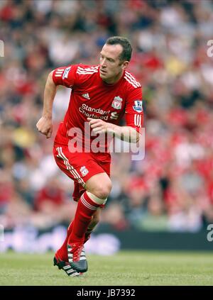 CHARLIE ADAM LIVERPOOL FC ANFIELD LIVERPOOL ENGLAND 13 August 2011 Stock Photo