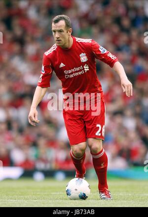 CHARLIE ADAM LIVERPOOL FC ANFIELD LIVERPOOL ENGLAND 13 August 2011 Stock Photo