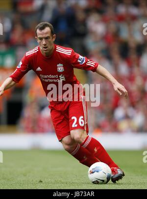 CHARLIE ADAM LIVERPOOL FC ANFIELD LIVERPOOL ENGLAND 13 August 2011 Stock Photo