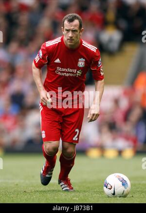 CHARLIE ADAM LIVERPOOL FC ANFIELD LIVERPOOL ENGLAND 13 August 2011 Stock Photo