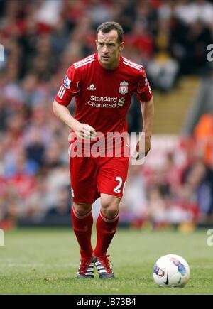 CHARLIE ADAM LIVERPOOL FC ANFIELD LIVERPOOL ENGLAND 13 August 2011 Stock Photo