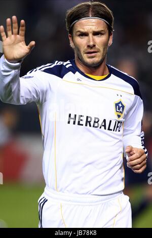 DAVID BECKHAM LA GALAXY CARSON LOS ANGELES CA USA 17 September 2011 Stock Photo