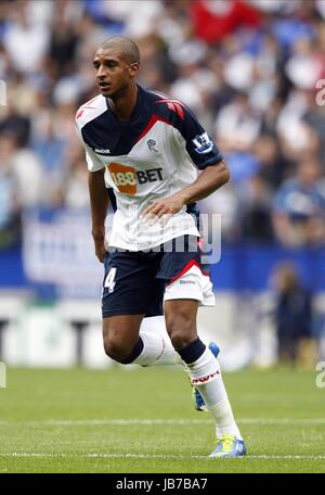 DAVID N'GOG BOLTON WANDERERS FC BOLTON WANDERERS FC REEBOK STADIUM BOLTON ENGLAND 02 October 2011 Stock Photo