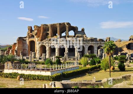 Capua Amphitheater - Capua amphitheatre 08 Stock Photo