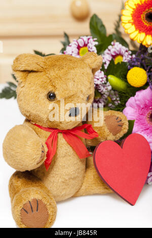 Wunderschne Teddybr Mit Herz Bilder