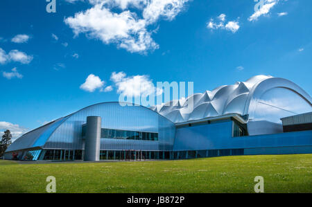 Oriam national sports performance training centre gymnasium at Heriot Watt University, Edinburgh, Scotland, UK