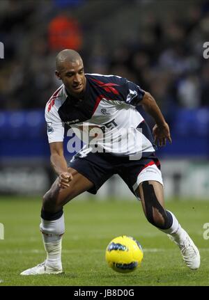 DAVID NGOG BOLTON WANDERERS FC BOLTON WANDERERS FC REEBOK STADIUM BOLTON ENGLAND 26 December 2011 Stock Photo