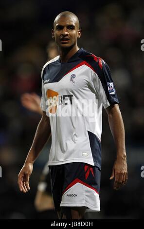 DAVID NGOG BOLTON WANDERERS FC BOLTON WANDERERS FC REEBOK STADIUM BOLTON ENGLAND 26 December 2011 Stock Photo