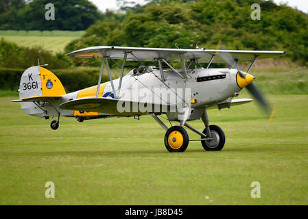 Hawker Nimrod II at an airshow at Shuttleworth Aerodrome Stock Photo