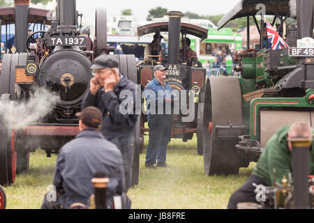 29/05/17  ALTRINCHAM ,GREATER MANCHESTER,UK.    Ashley Hall Traction Engine Rally today (Monday 29th May 2017). Stock Photo