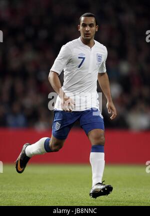 THEO WALCOTT ENGLAND ARSENAL FC ENGLAND & ARSENAL FC PARKEN COPENHAGEN DENMARK 09 February 2011 Stock Photo