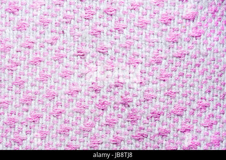woolen fabric with color blotches Stock Photo